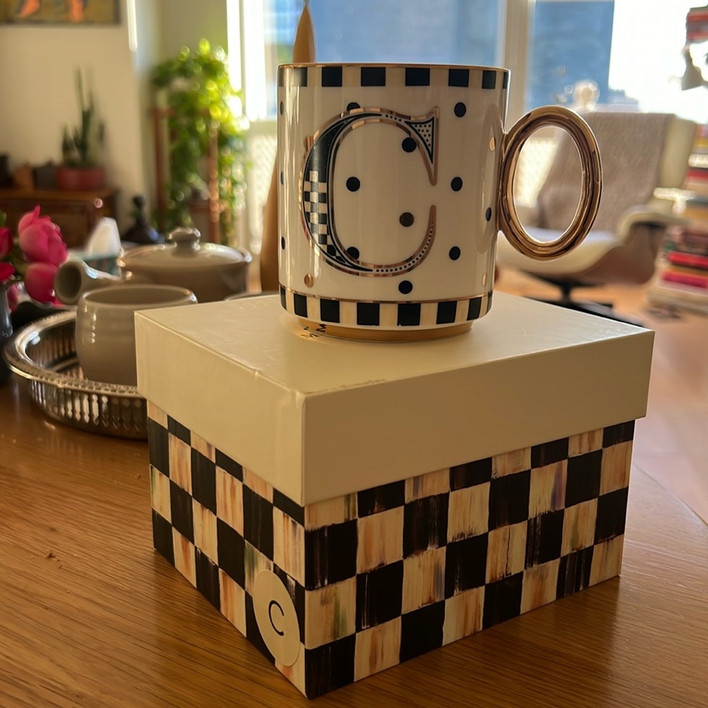 Mackenzie-Childs Courtly Check “My Mug”
